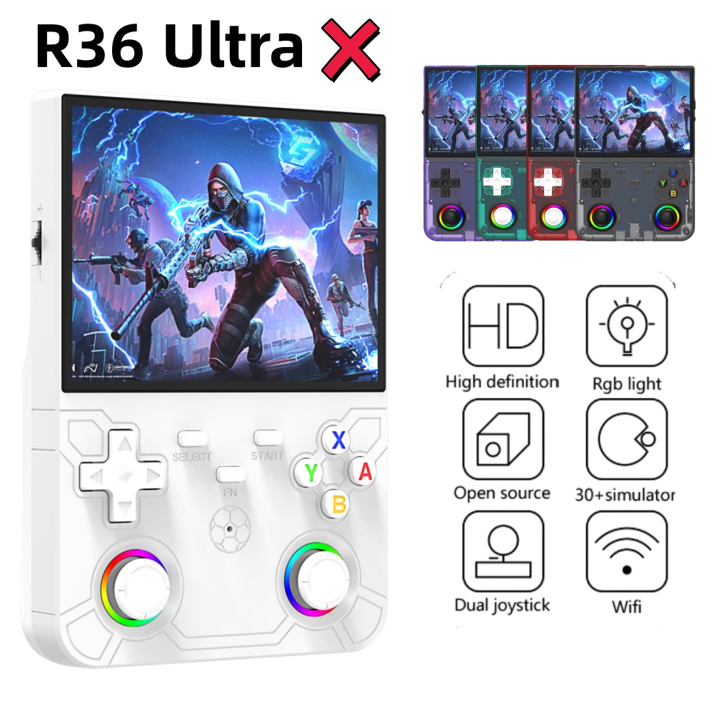 Gaming Console R36 - Konsol Video Game Retro Genggam Baru