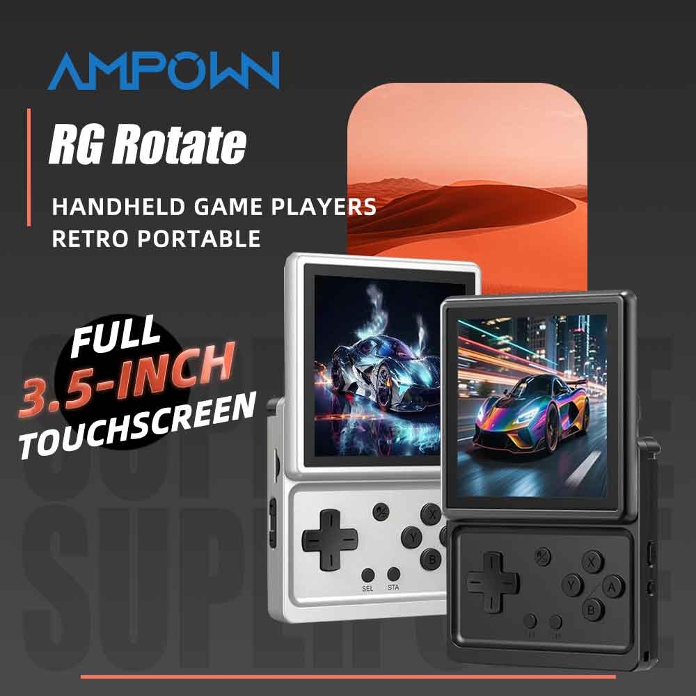 Gaming Console 5 Year Old - ANBERNIC RG Rotate Konsol Game Genggam