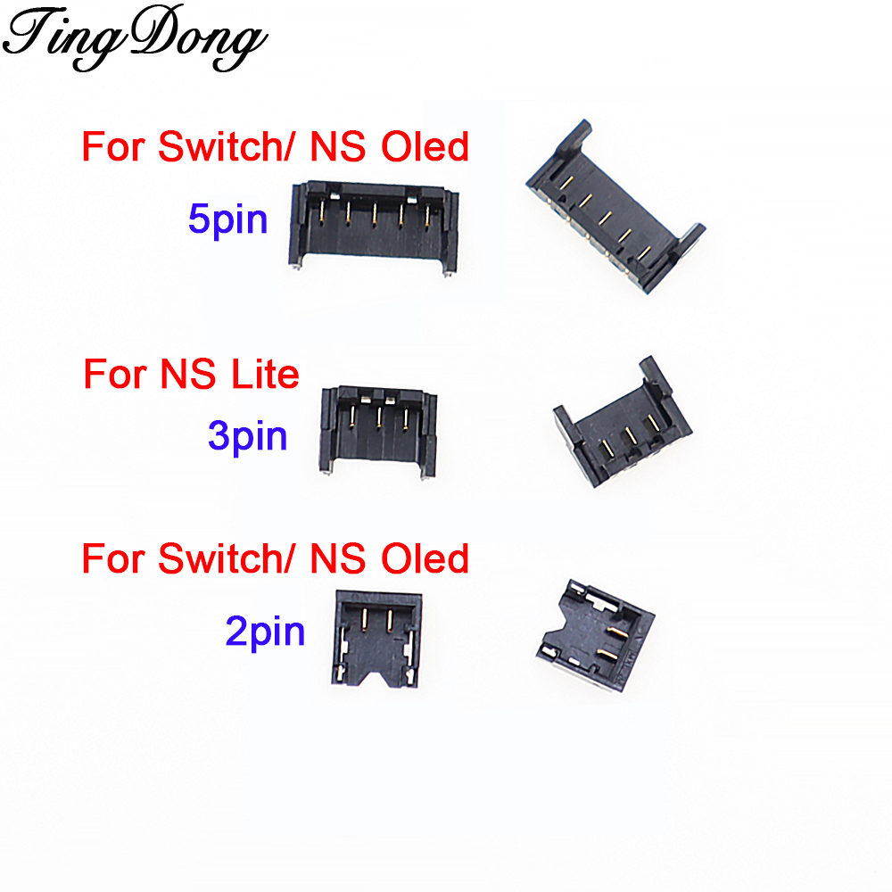 Nintendo Console Switch Oled - 1-5 Buah Soket Baterai Motherboard untuk