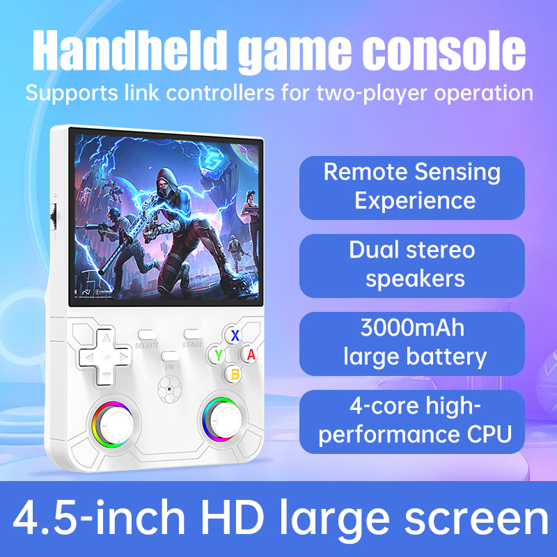Gaming Console R36 - Konsol Video Game Genggam Retro R36