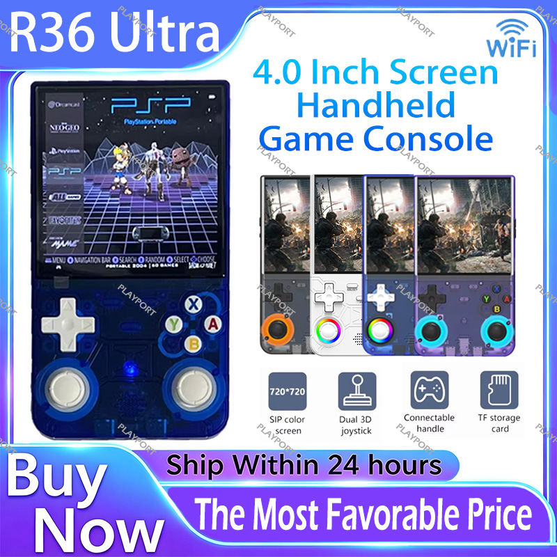 Gaming Console R36 - Konsol Game Genggam Retro Ultra R36
