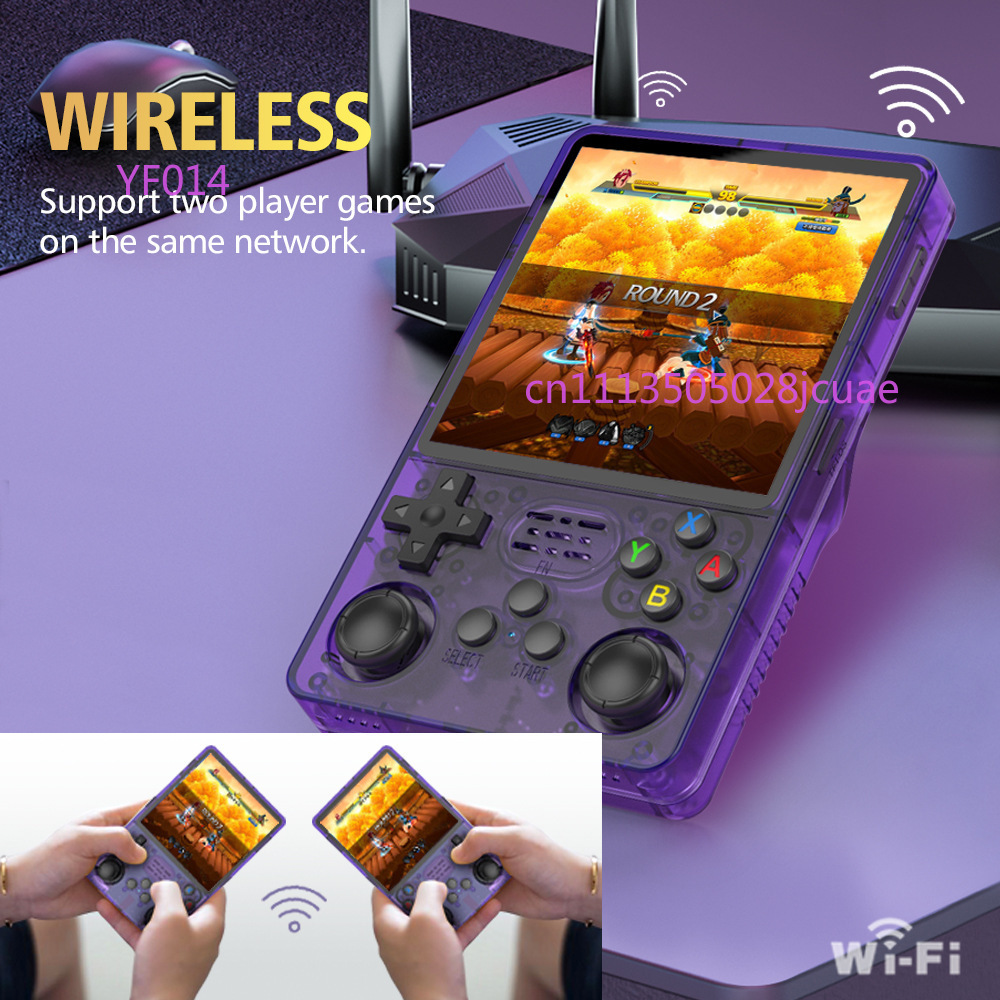 Gaming Console Retro - Konsol Game Genggam Open Source R36Plus