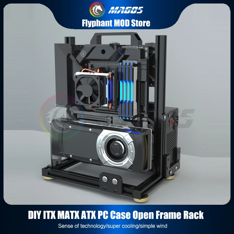 Console Gaming Pc Case - DIY Gamer kabinet ITX MATX ATX