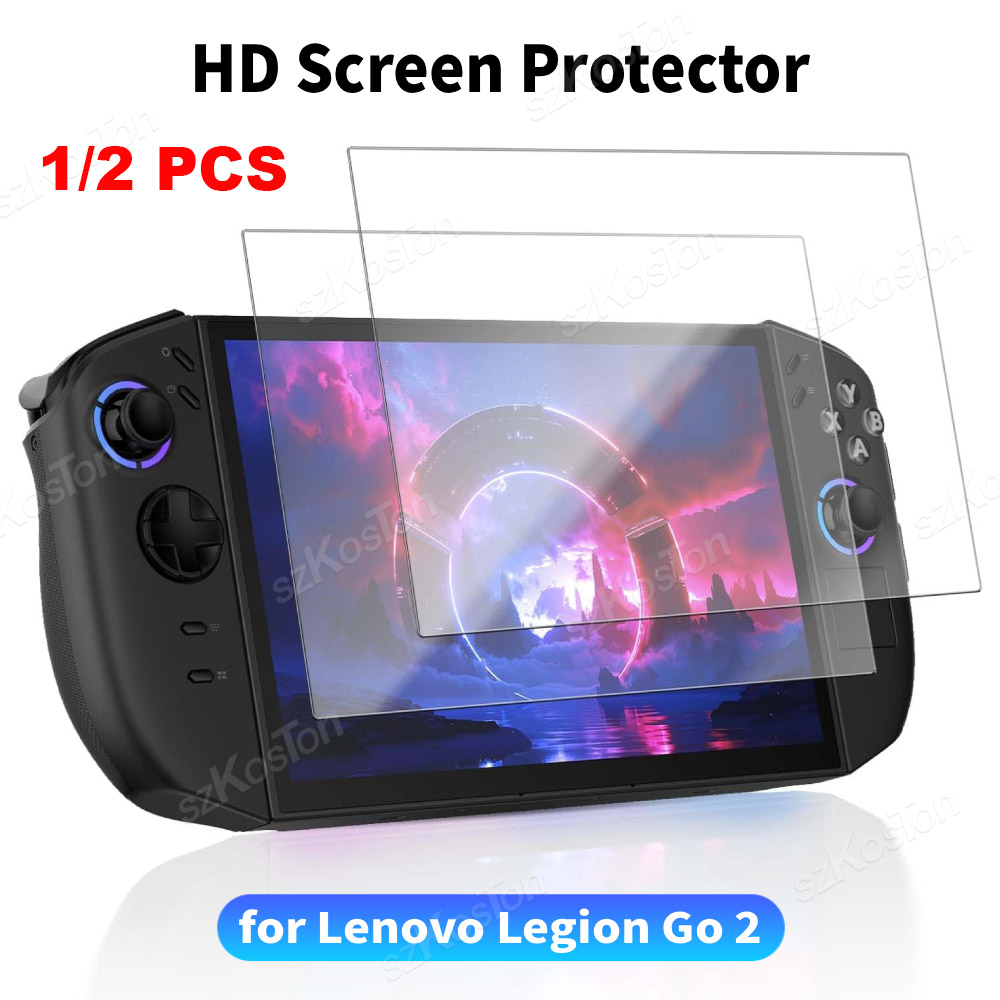 Gaming Console Lenovo Legion Go - 1/2 Buah Pelindung Layar Kaca Tempered