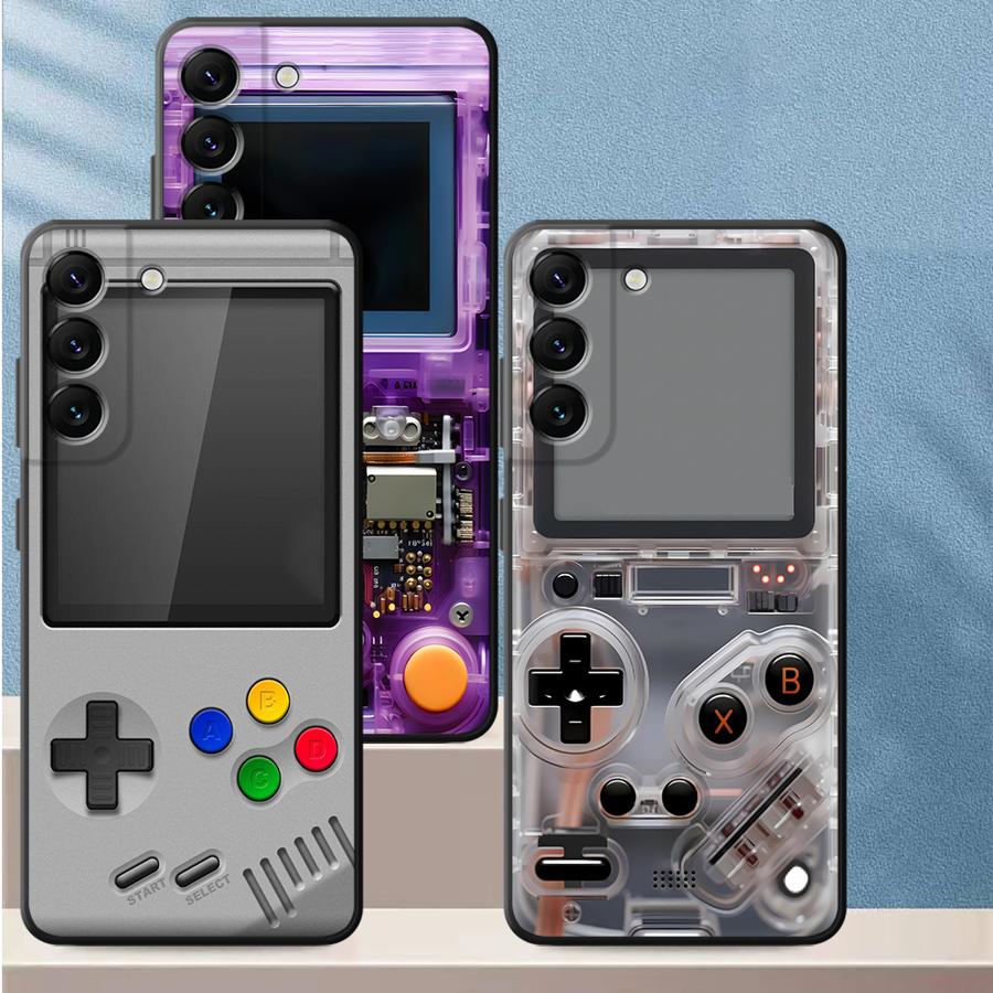 Console Gaming Pc Case - Casing Ponsel Konsol Game Ungu untuk