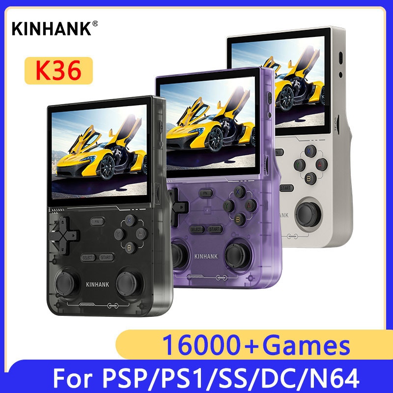 Gaming Console R36 - KINHANK K36 konsol Video Game genggam