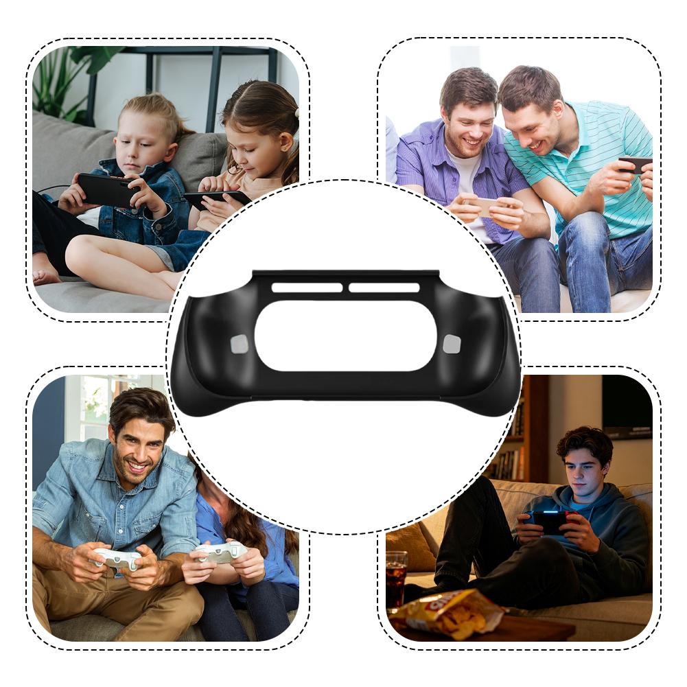 Gaming Console Handle - Casing Pegangan Pelindung TPU Berlapis Embun