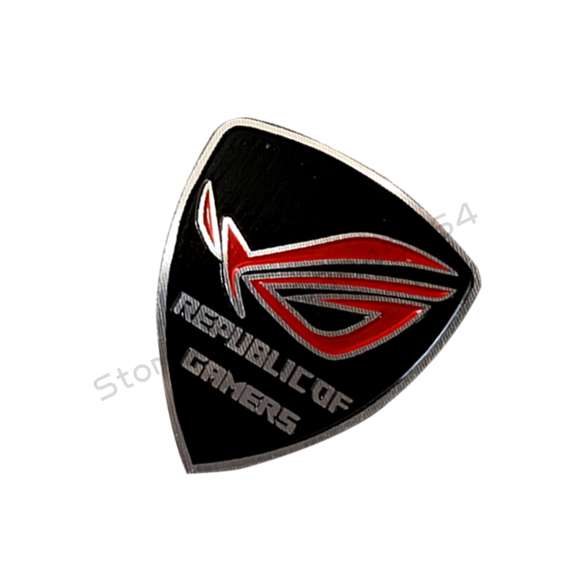 Stiker komputer aluminium Logo - Console Gaming Pc Case ulasan dan harga