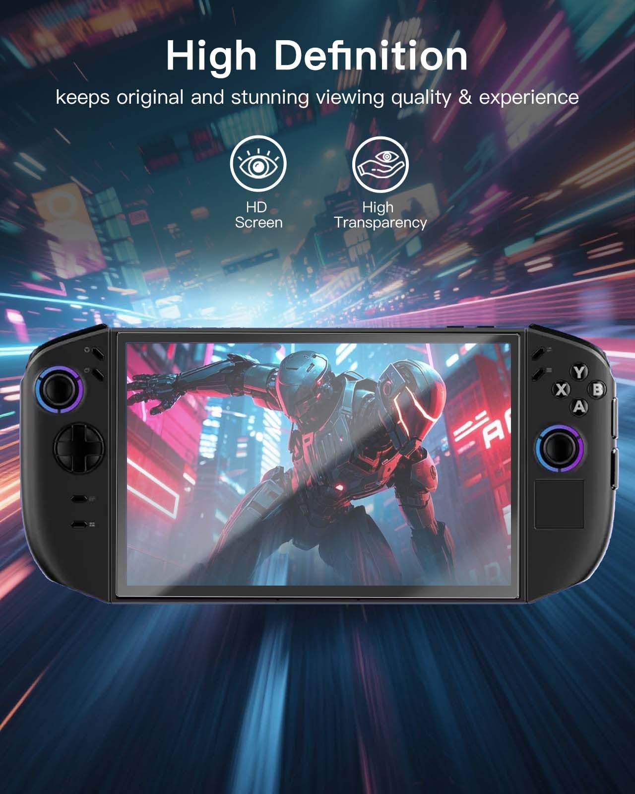 Pelindung Layar Kaca Tempered  - Gaming Console Lenovo Legion Go ulasan dan harga