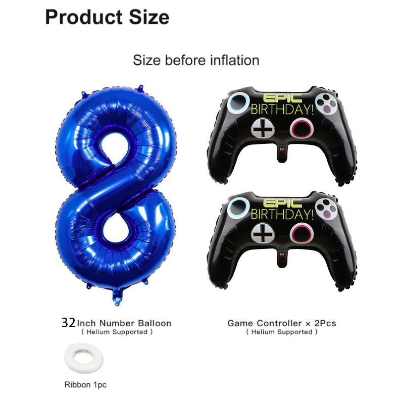Set Perlengkapan Pesta Video G - Gaming Console Handle ulasan dan harga