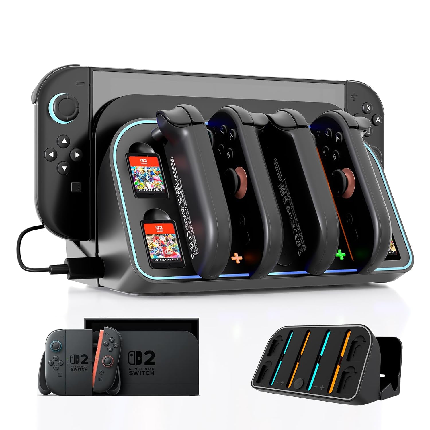 Dok Pengisi Daya Pemasangan di - Gaming Console Station ulasan dan harga