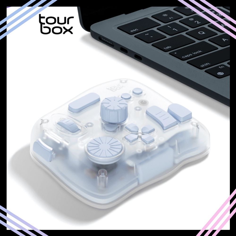 Keyboard Bluetooth TourBox Eli - Gaming Console Drawing ulasan dan harga