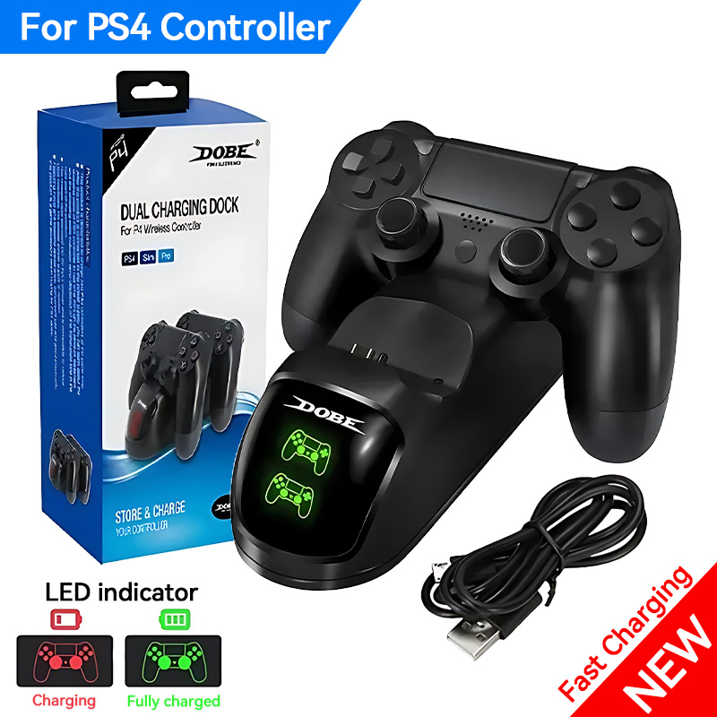 Pengisi Daya Cepat Nirkabel St - Gaming Console Station ulasan dan harga