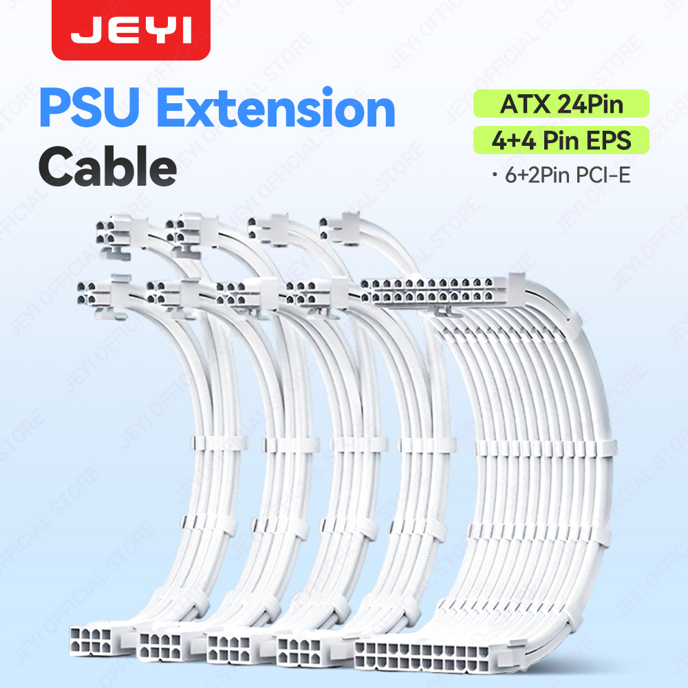 Kit Kabel Ekstensi JEYI PSU-24 - Console Gaming Pc Case ulasan dan harga