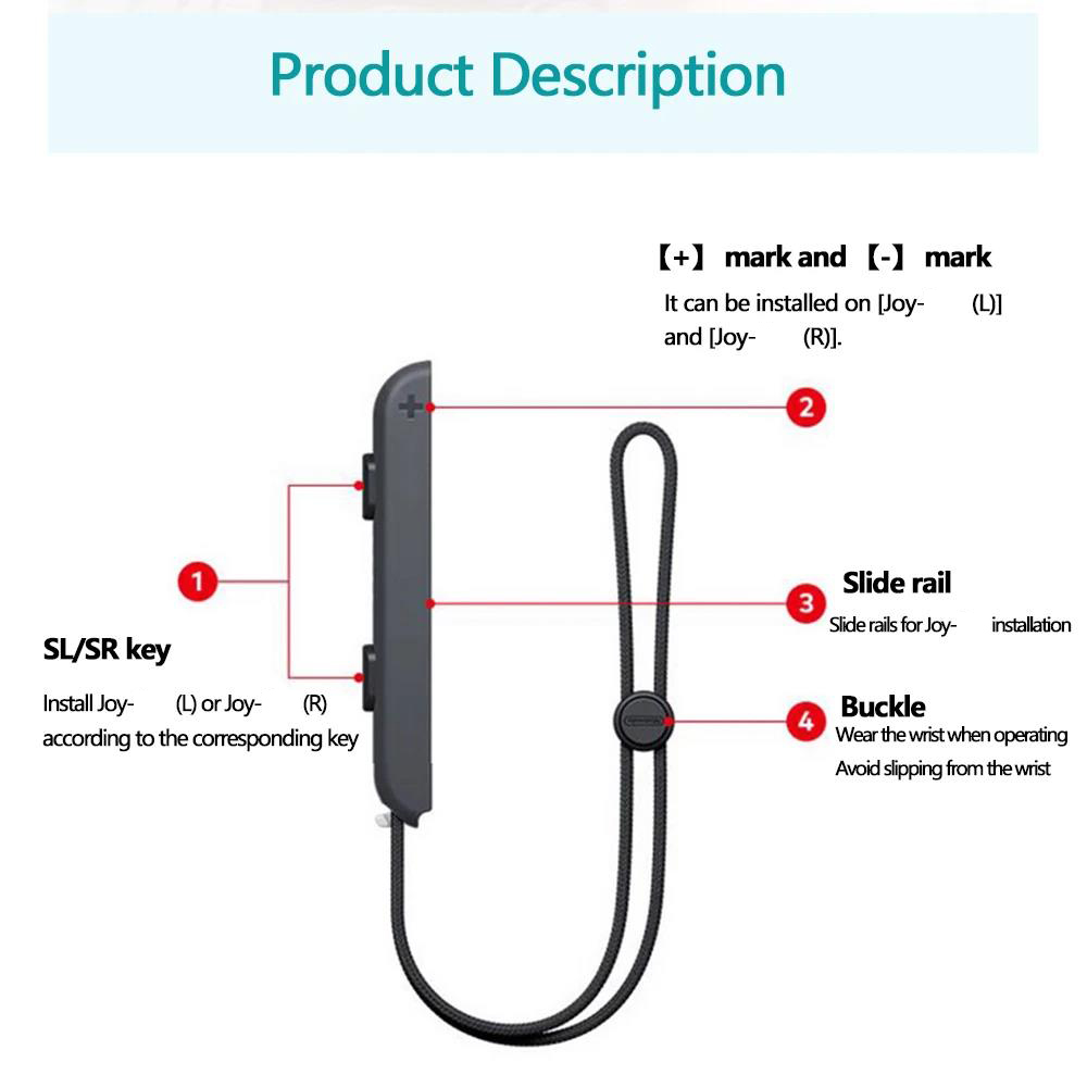 1 Pasang Tali Pergelangan Tang - Nintendo Console Switch Oled ulasan dan harga