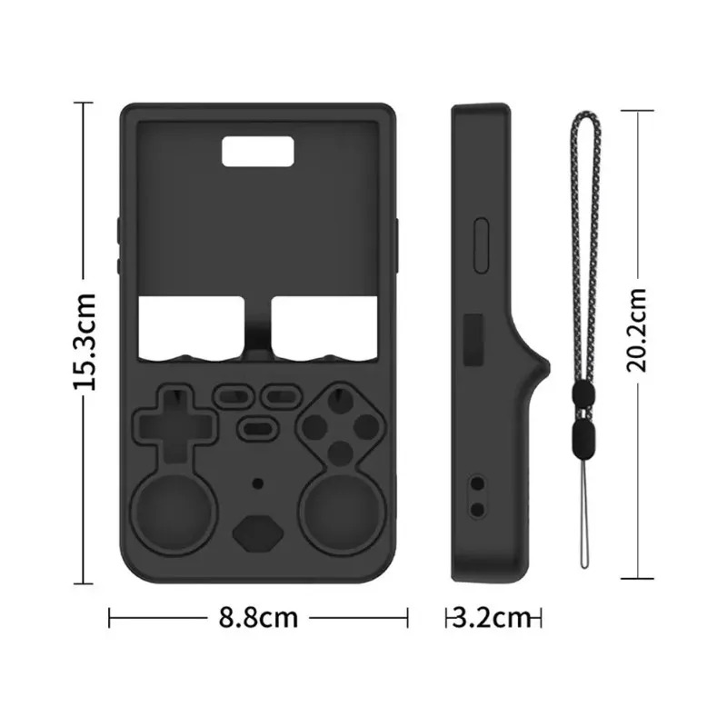 Casing Pelindung Silikon untuk - Gaming Console R36 ulasan dan harga