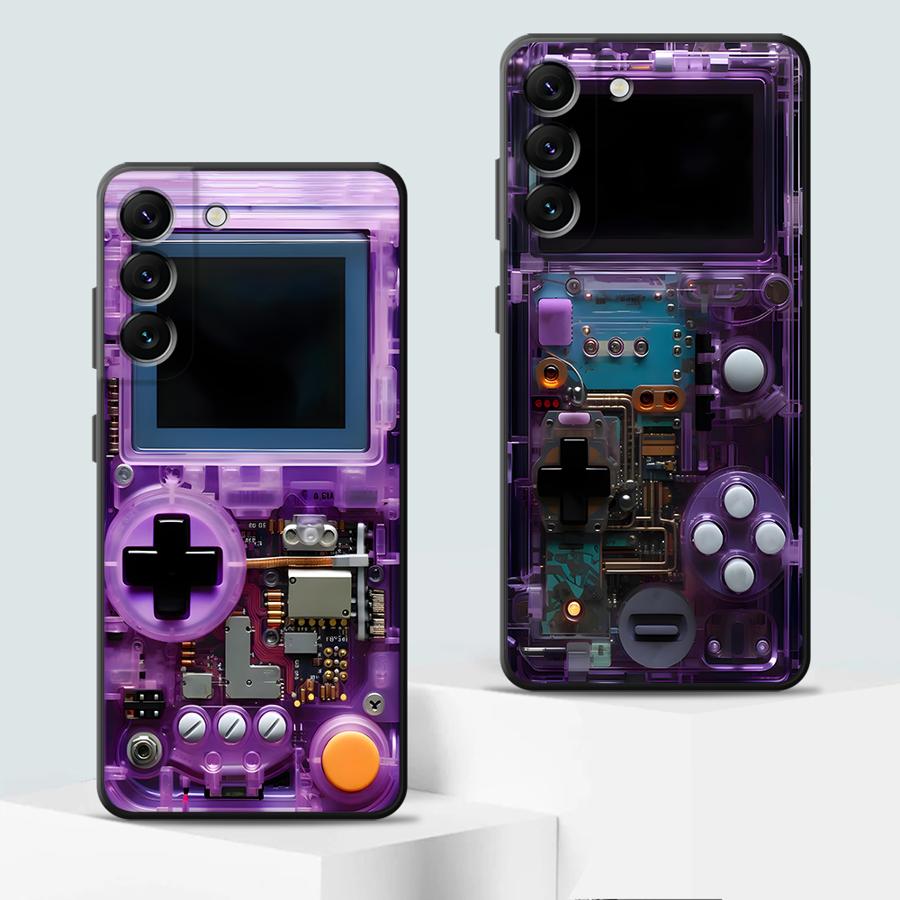 Casing Ponsel Konsol Game Ungu - Console Gaming Pc Case ulasan dan harga