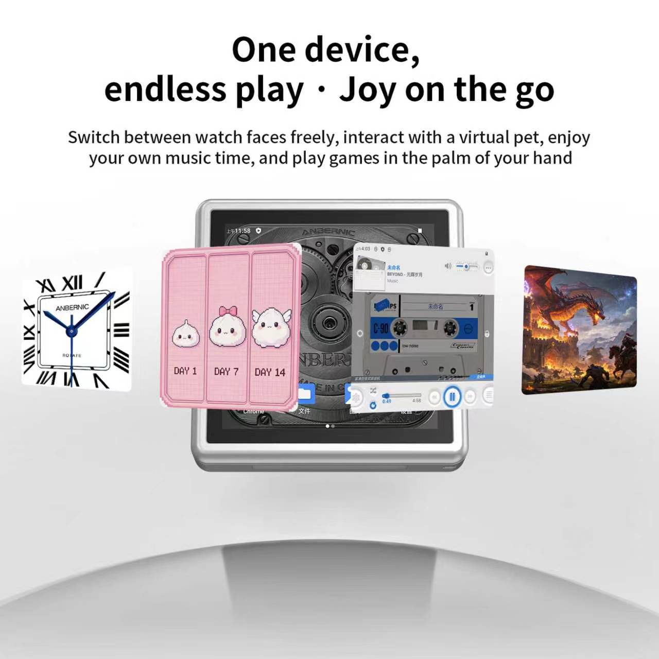 Konsol Game Genggam ANBERNIC R - Gaming Console 5 Year Old ulasan dan harga