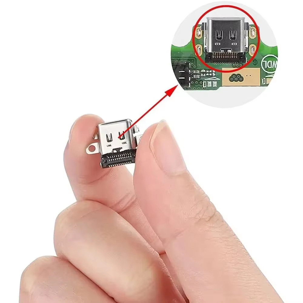 2/5/10 Buah Port Soket Pengisi - Nintendo Console Switch Oled ulasan dan harga