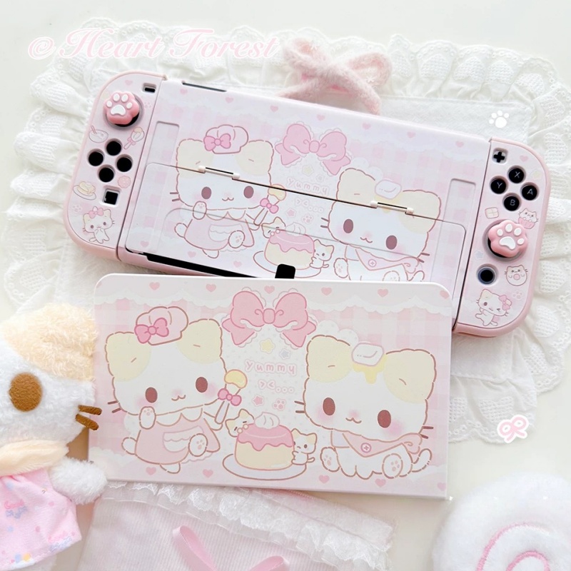 Hot Cotton Candy Cat Cute Swit - Gaming Console Japan ulasan dan harga