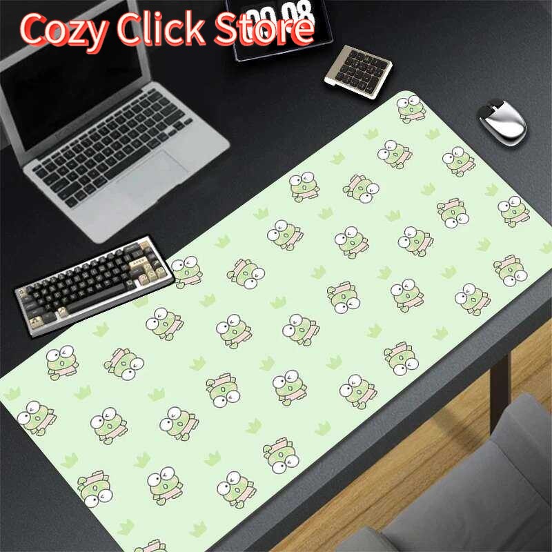Alas Mouse Katak Hijau Kawaii  - Gaming Console Portable Pc ulasan dan harga