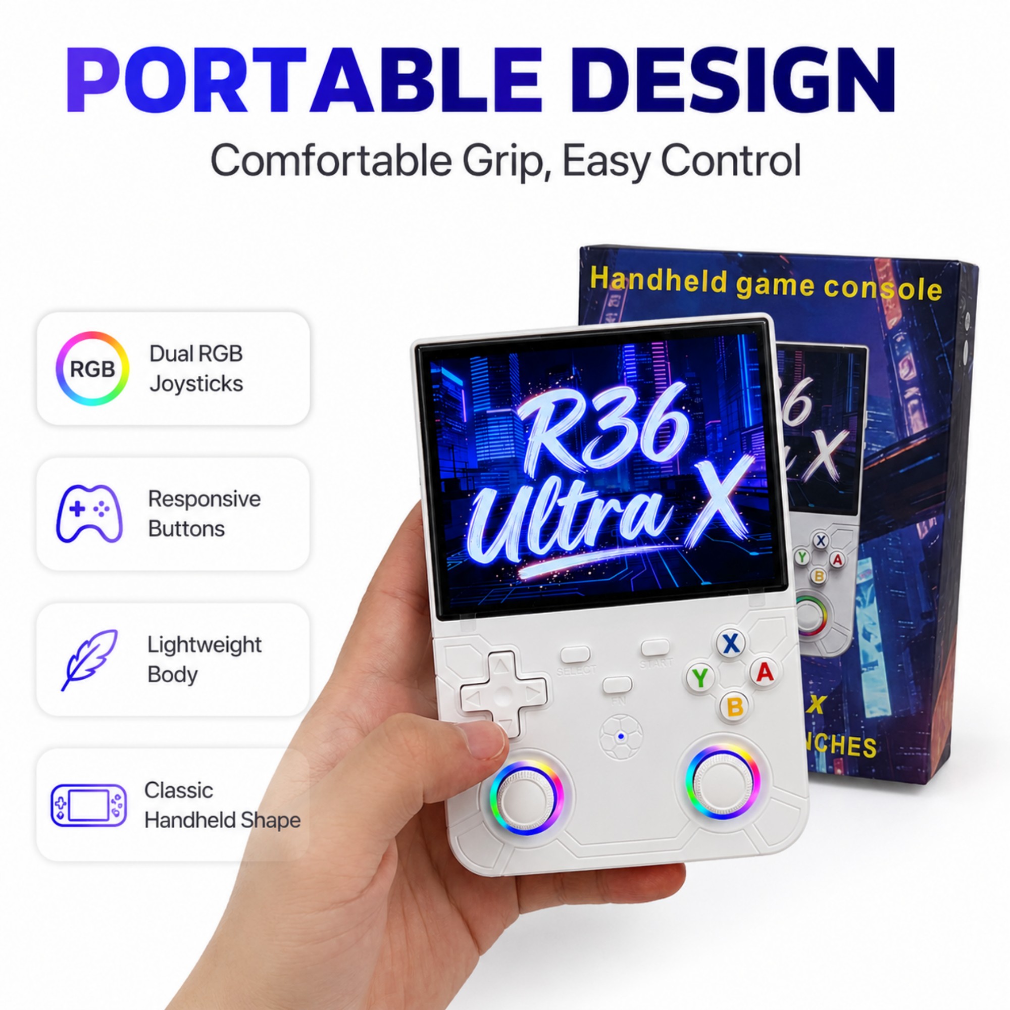 Konsol Game Genggam Retro R36  - Gaming Console R36 ulasan dan harga