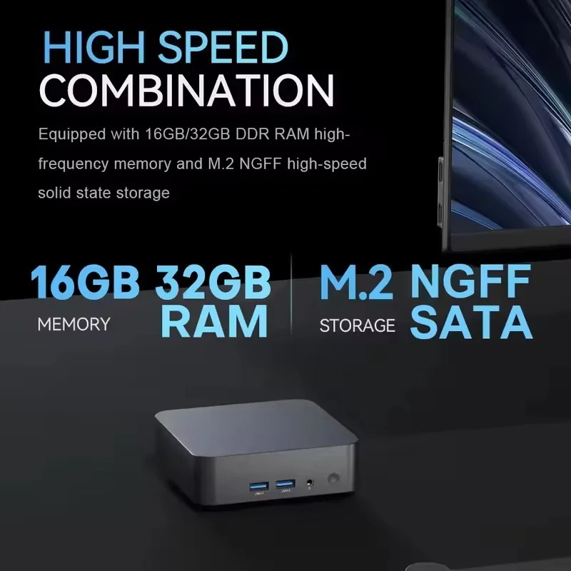 Intel Core i9 8950HK Mini PC W - Gaming Console Portable Pc ulasan dan harga