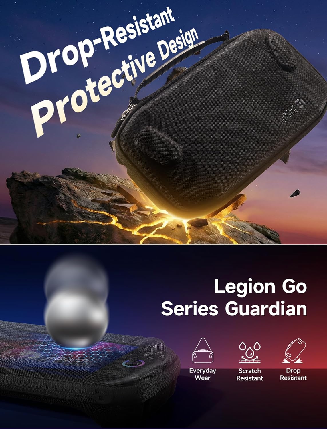 Casing untuk Lenovo Legion Go  - Gaming Console Lenovo Legion Go ulasan dan harga