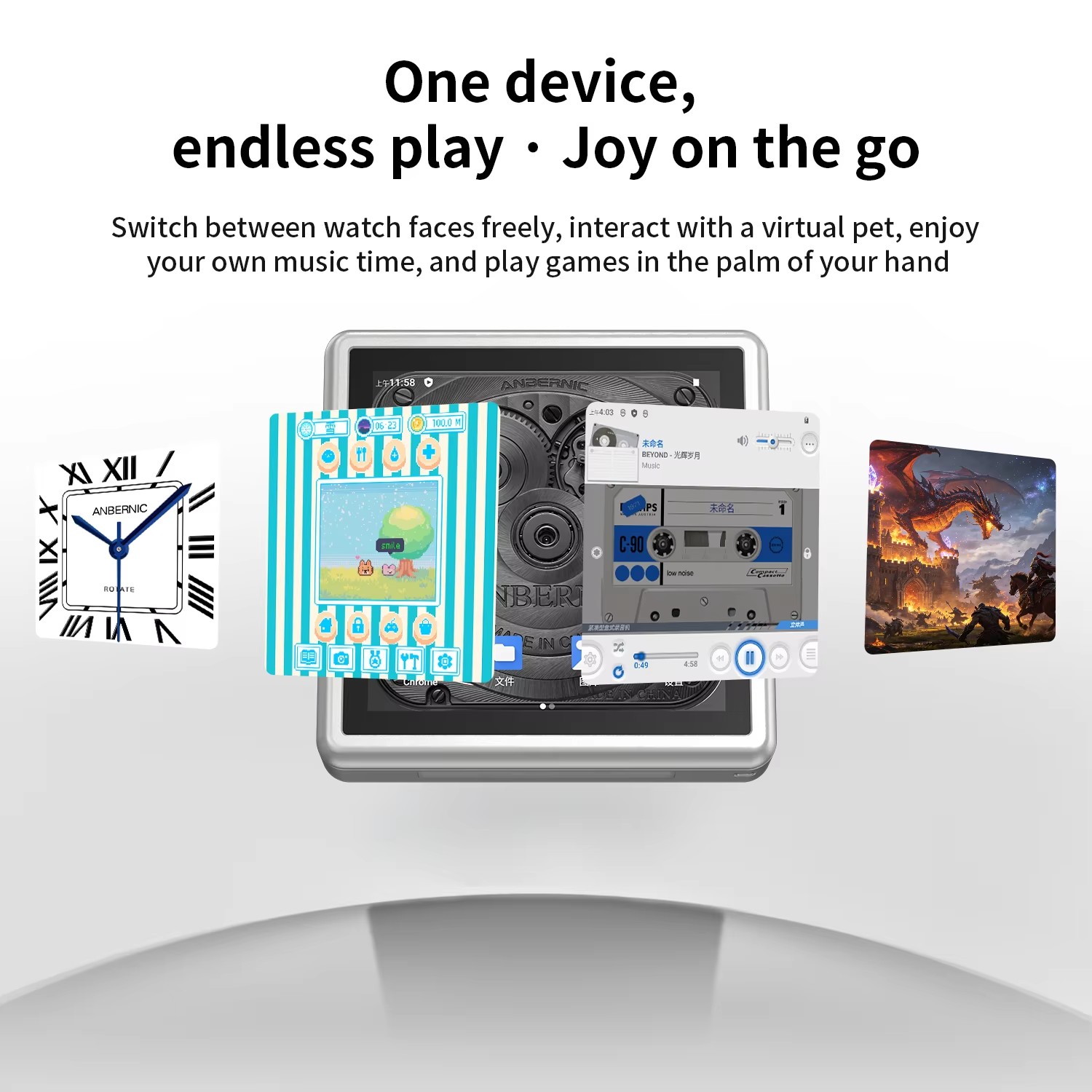 Konsol Game Genggam ANBERNIC R - Gaming Console 5 Year Old ulasan dan harga