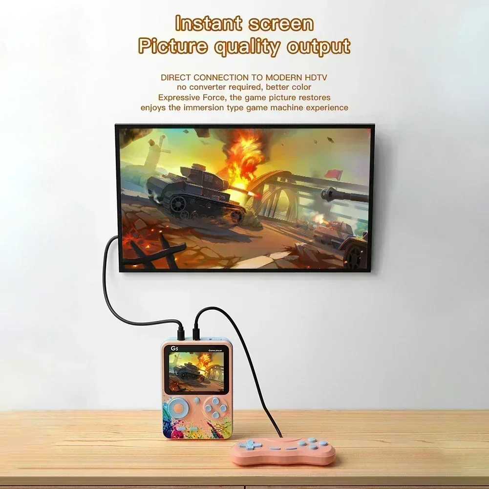 Konsol Game Genggam Retro G5 D - Gaming Console Under 500 ulasan dan harga