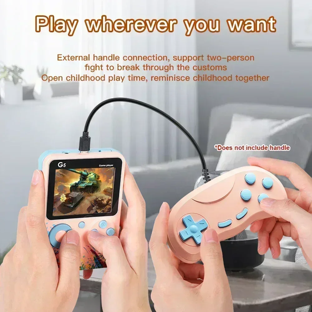 Konsol Game Genggam Retro G5 D - Gaming Console Under 500 ulasan dan harga