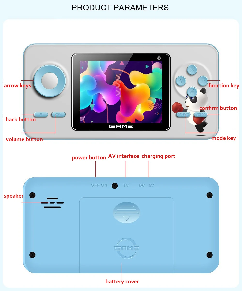 Konsol Video Game Retro S5 Min - Gaming Console 5 Year Old ulasan dan harga