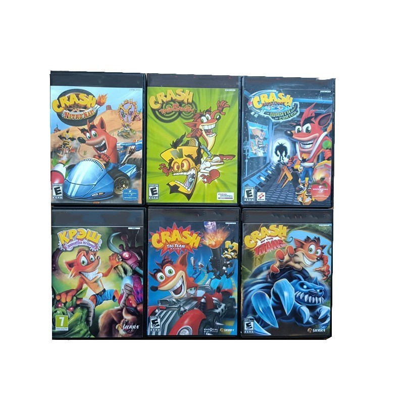 Kaset Game PS2 Crash Bandicoot - Gaming Console Station ulasan dan harga